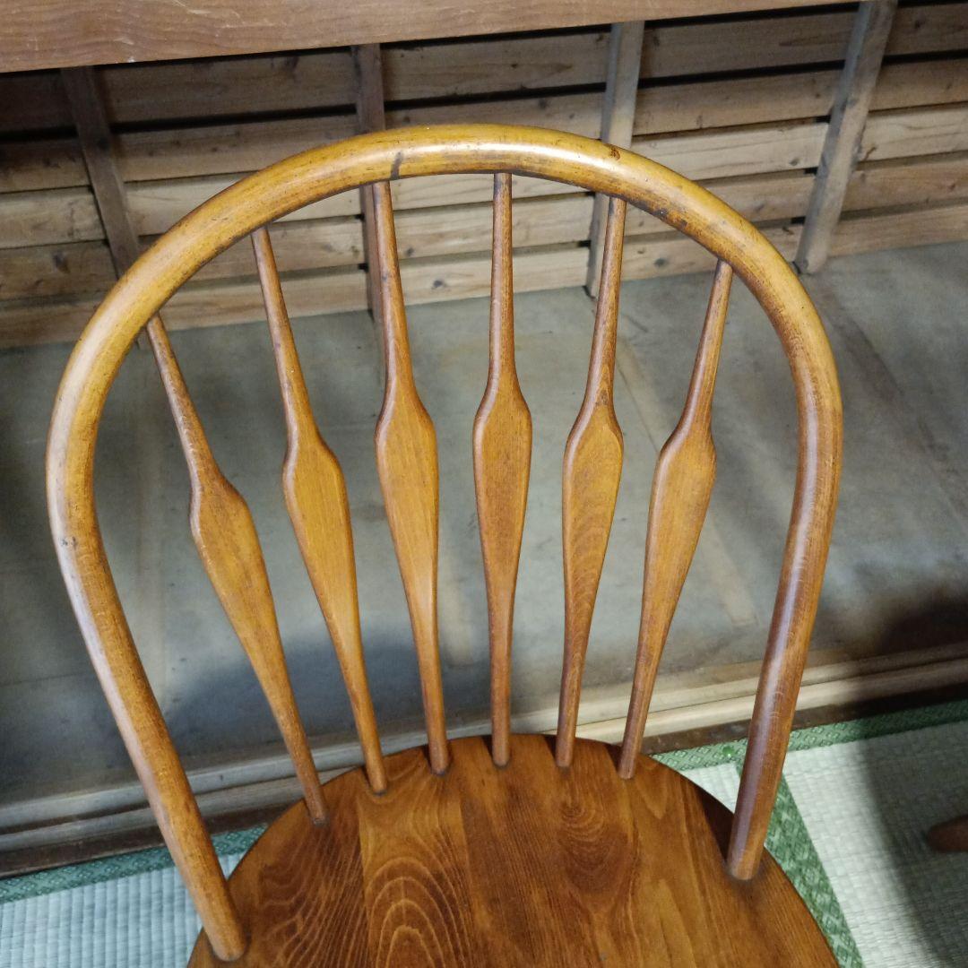 柏木工（KASHIWA） ヴィンテージ　ウィンザーチェア4脚