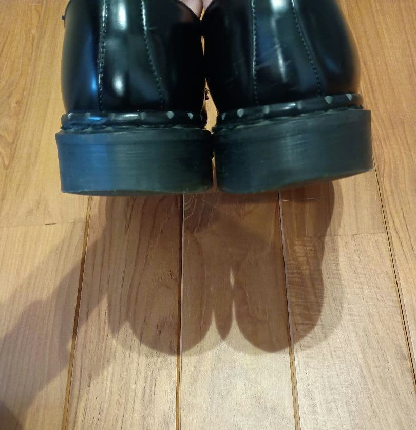 e cox ポストマンシューズ イングランド製