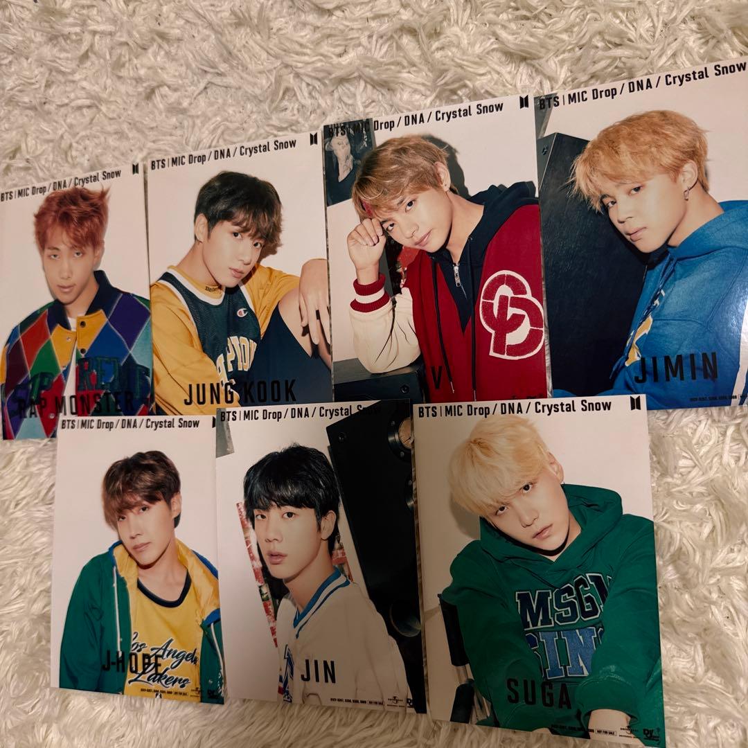 BTS MIC Drop / DNA / Crystal  4枚組
