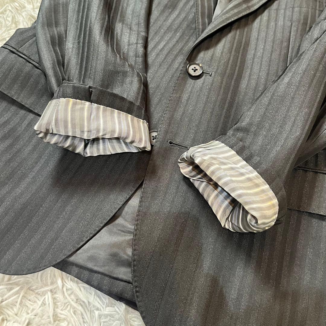 【早い者勝ち】MEN'S TENORAS スリーピース　スーツ　ブラック