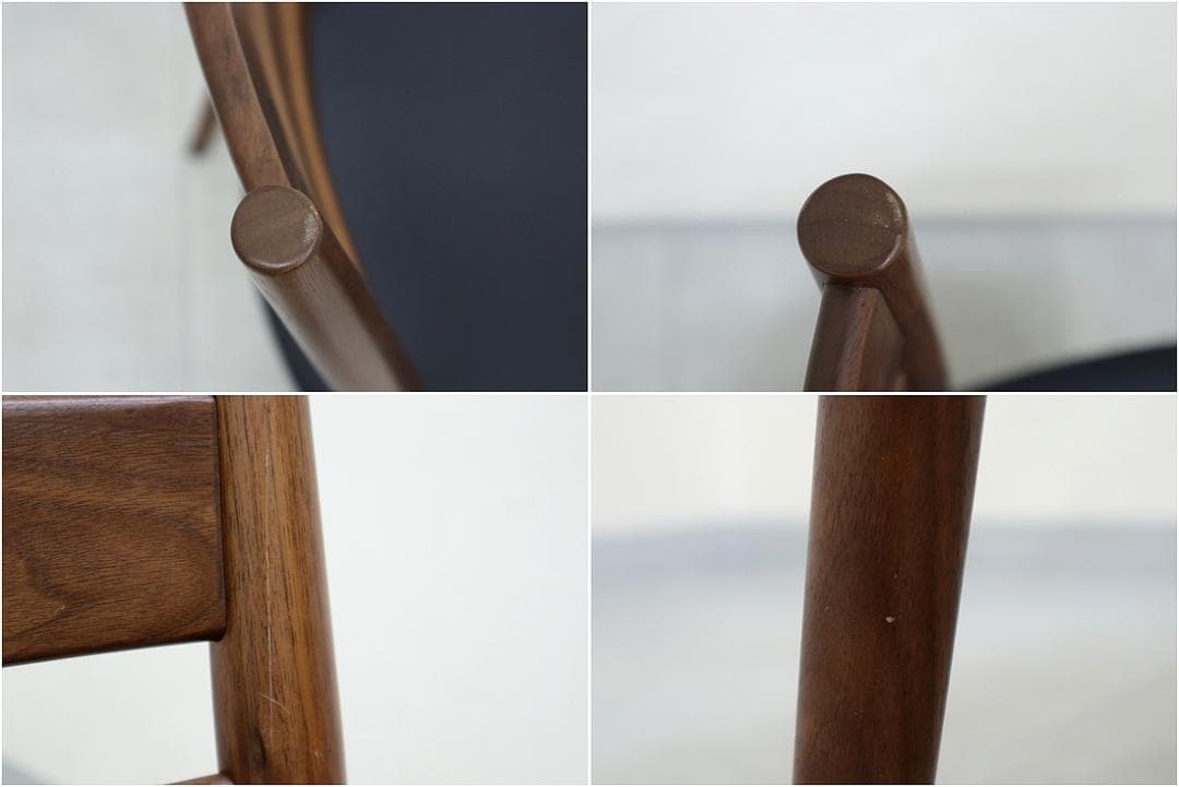 カリモク家具 ダイニングチェア 食堂 椅子 オリオ ウォールナット 2023年製