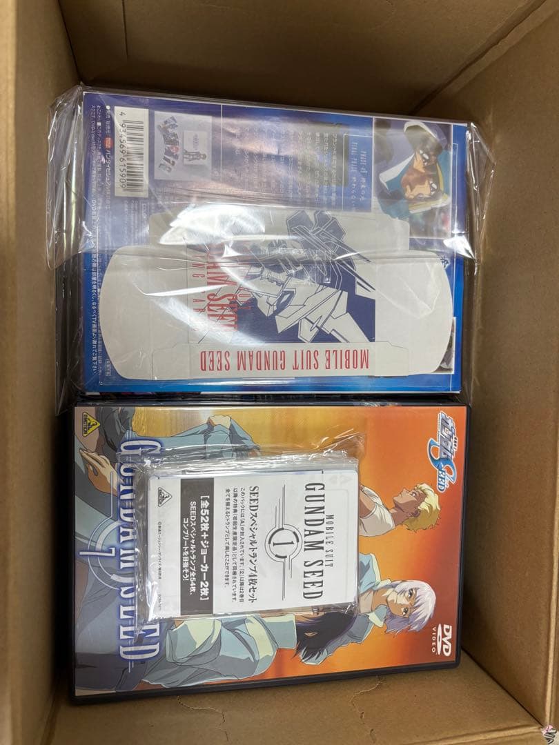 ⑤GUNDAM SEED DVD 1-13.13初回限定生産　トランプまとめ売り