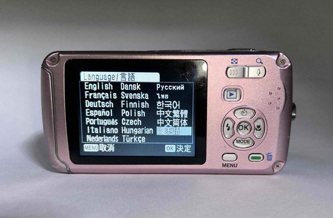 【動作確認済】PENTAX Optio W30 防水 ピンク 18939107