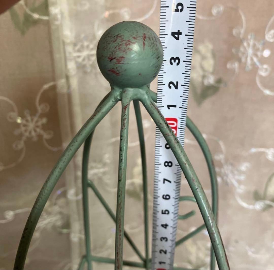 アイアン製ミニオベリスク　3個セット　アンティーク風ガーデンオーナメント　雑貨