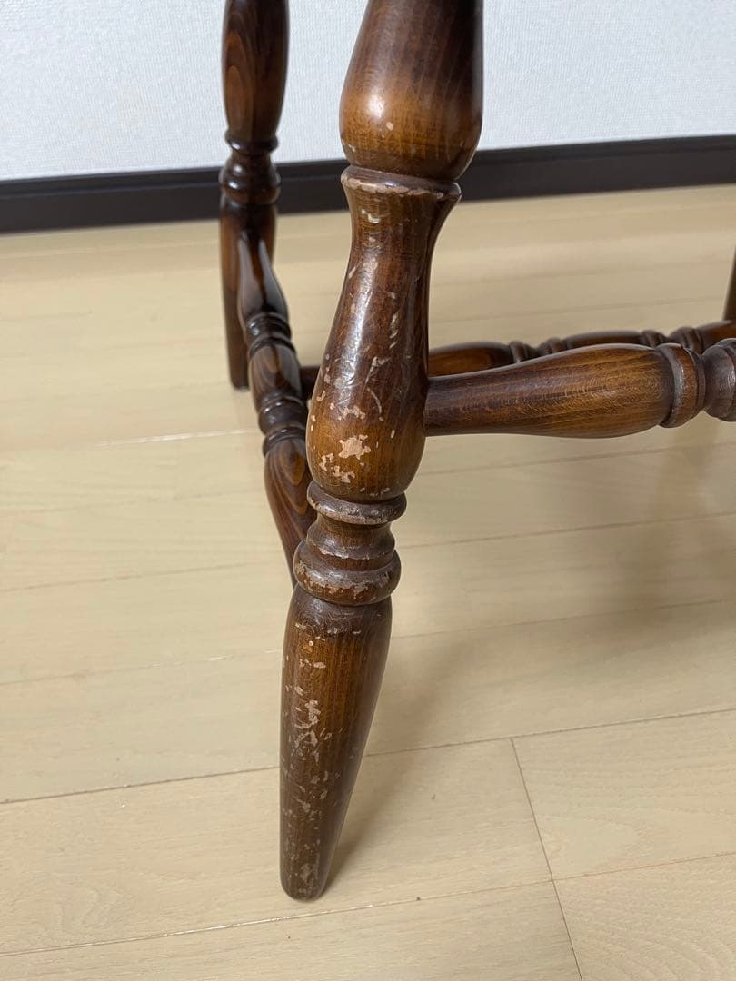 Barry社長　飛騨産業　キツツキ　木製　アームチェア　USED ③