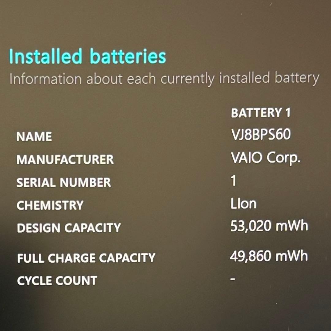 954良品 VAIO PG i5 第12世代 16GB office2024