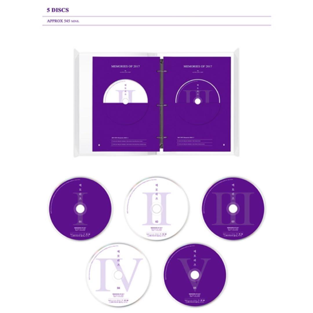 BTS memories of 2017 DVD ジョングク