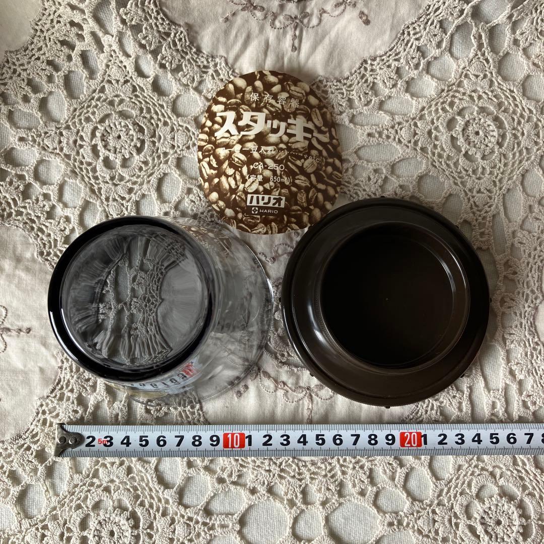 ハリオ　スタッキー　上下積重ね可能　保存容器　ヴィンテージ レア　昭和レトロ