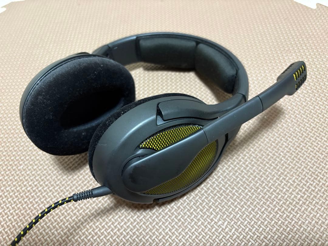 PC 38X ヘッドセット ブラック/イエロー