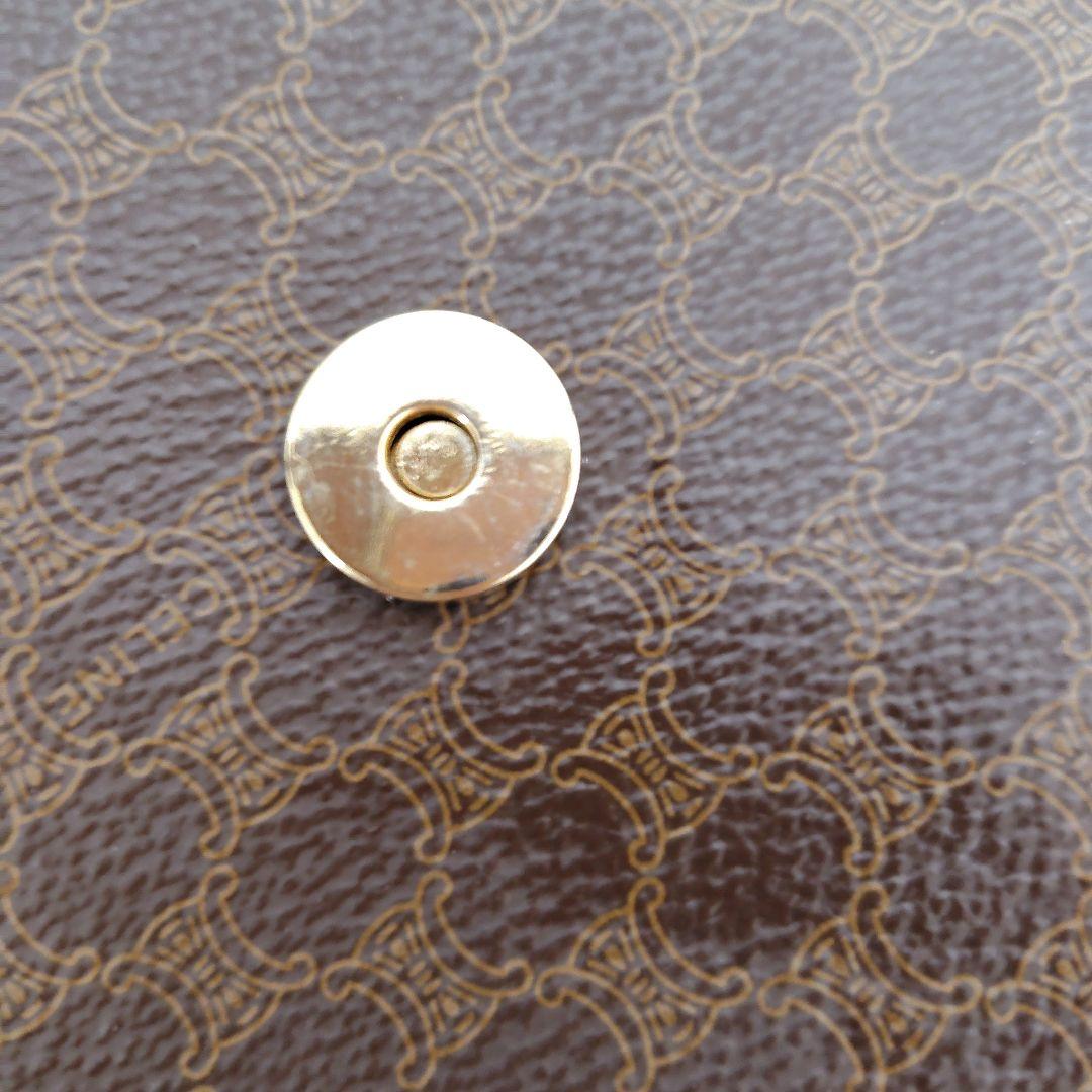 CELINE オールドセリーヌ ショルダーバッグ マカダム柄 サークルロゴ