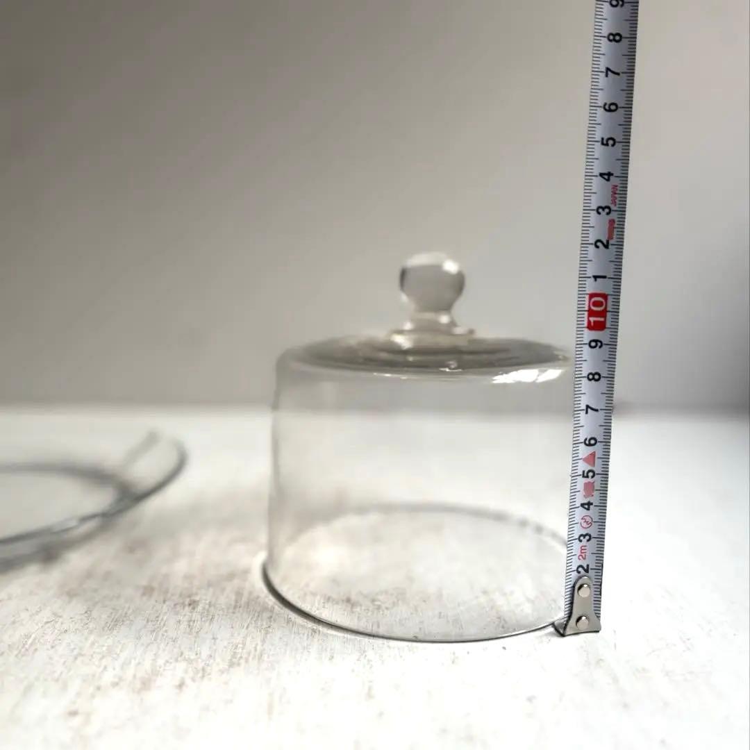 678 フランスアンティーク 古いチーズドーム ガラスドーム 蚤の市購入 パリ