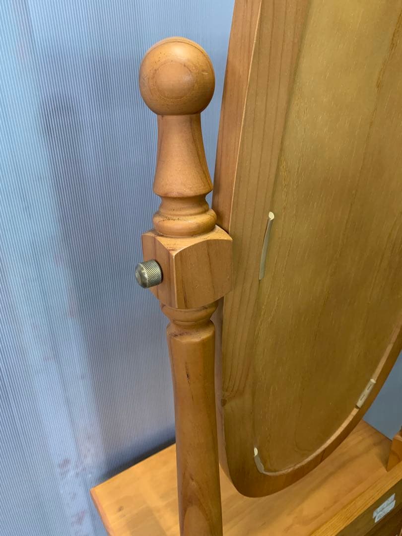 スペイン製 天然木 カントリー調ドレッサー フランスベッド スパニッシュ 家具