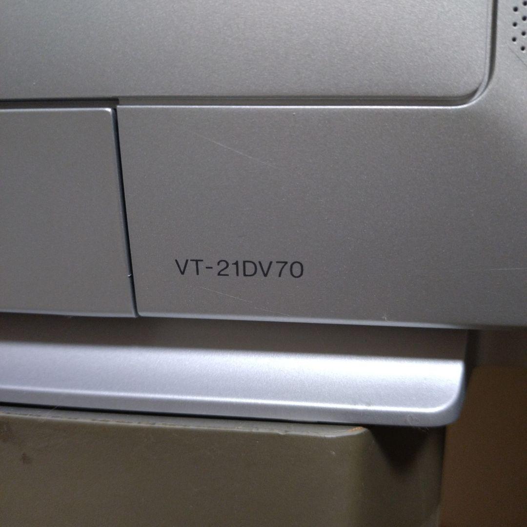 C*r様 SHARP テレビ VT-21DV70 DVD/VHS 使用頻度少 動