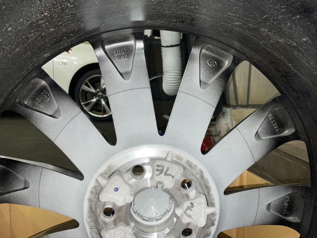 21インチ ブラック ホイール クラウン純正　新車外し