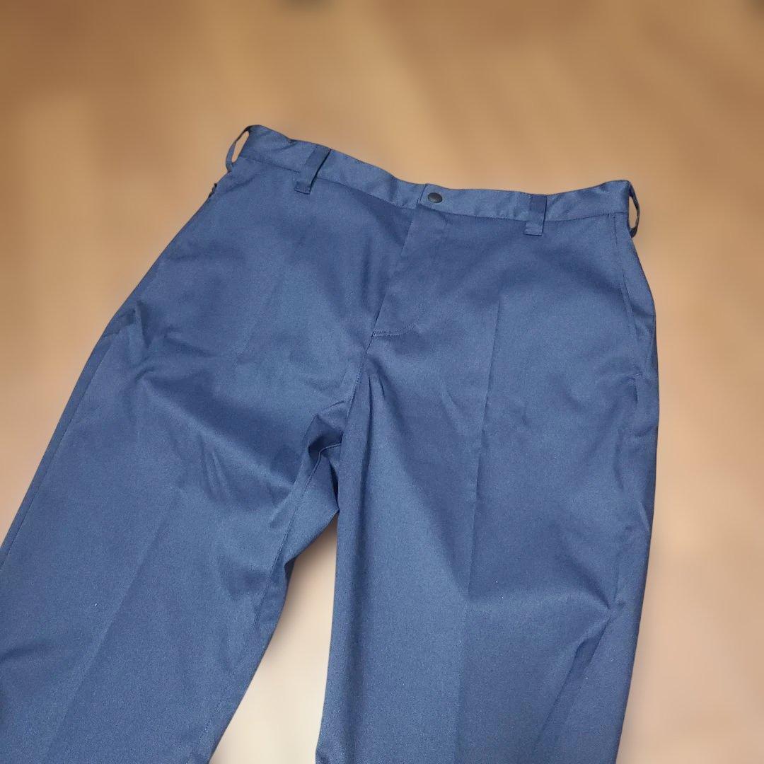 に*ゃ様 WWS ワークウェアスーツ セットアップ 紺 L 撥水性 洗濯可 スト