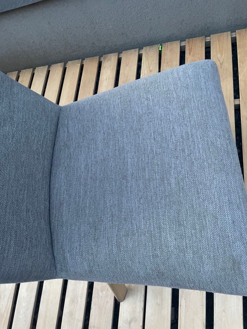 美品　ファブリックダイニングチェア(Nコレクション C-60S NA/NSF