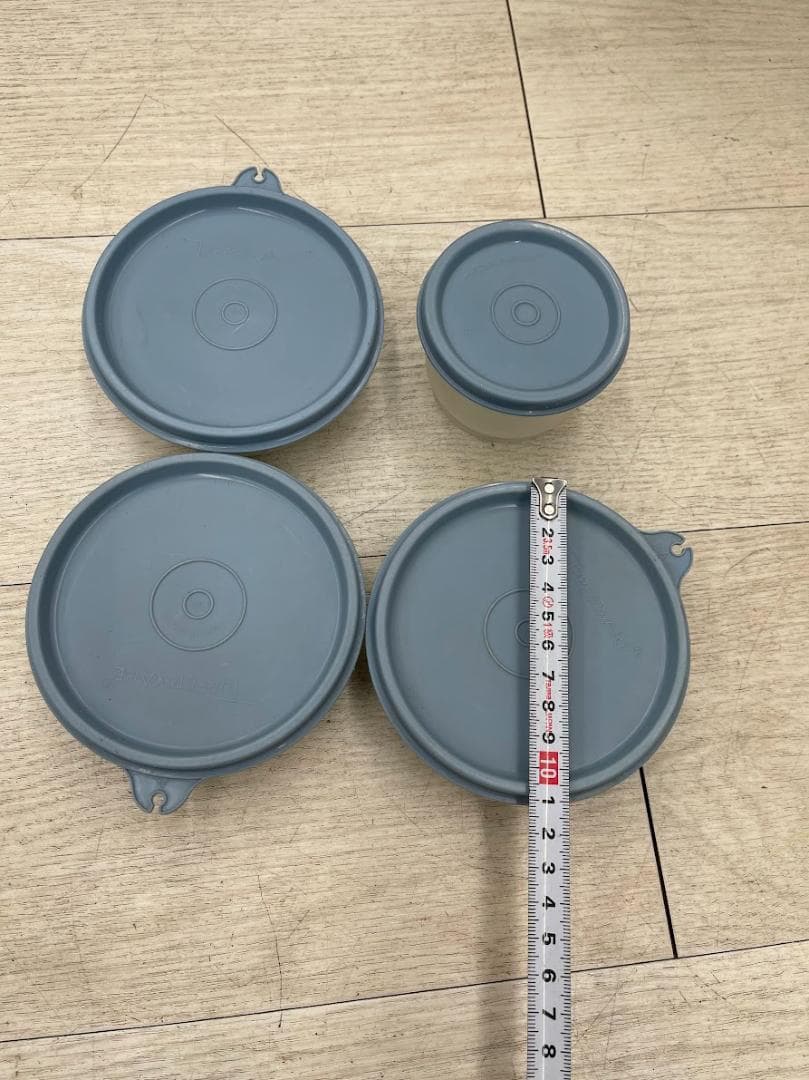 Tupperware マルチオーガナイザー ミニデコレーター 楕円 他 まとめて