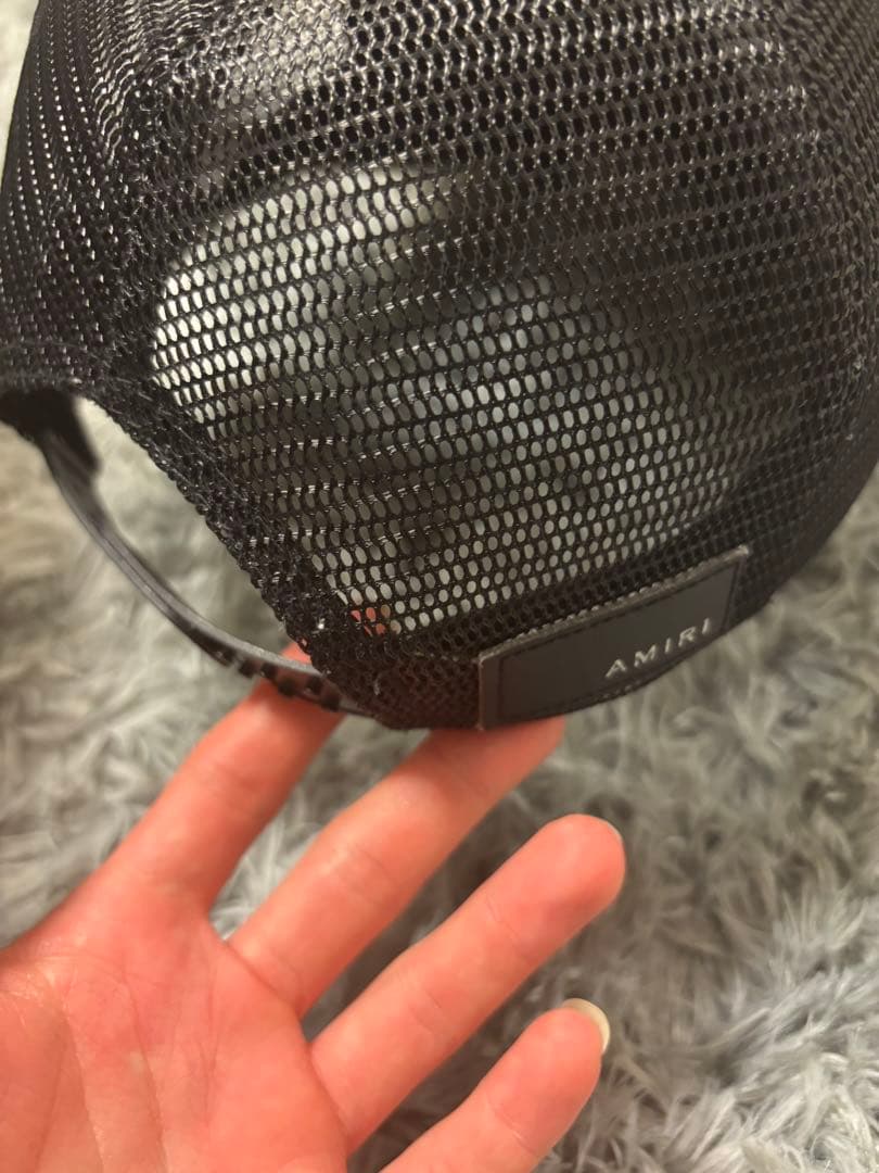 【AMIRI】MA ロゴ TRUCKER キャップ XMAH009