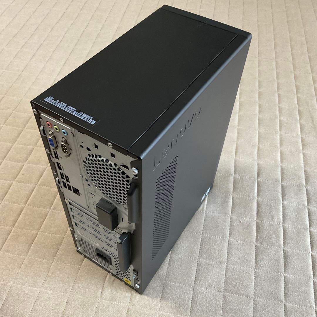 Lenovo V520デスクトップPC ブラック ミニタワー型