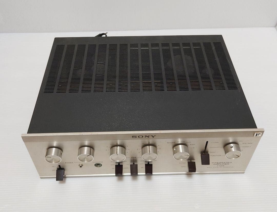 ソニー SONY プリメインアンプ TA-1120A ウッドケース付 ジャンク