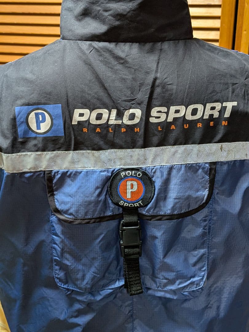 POLO SPORT ナイロンベスト　90〜00年代製
