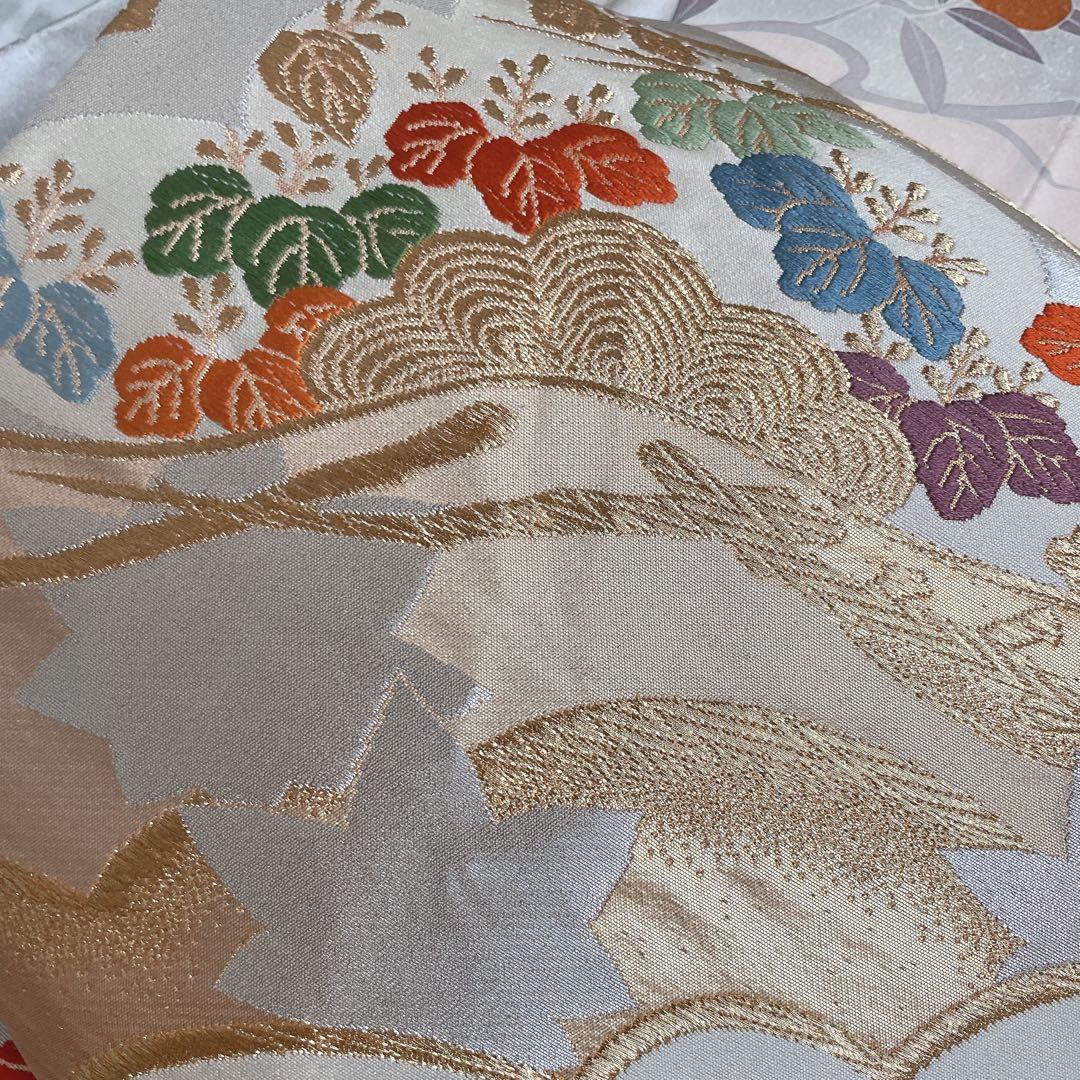 訪問着　フルセット　花丸紋　橘　ますいわ屋　金彩加工　着物　L4