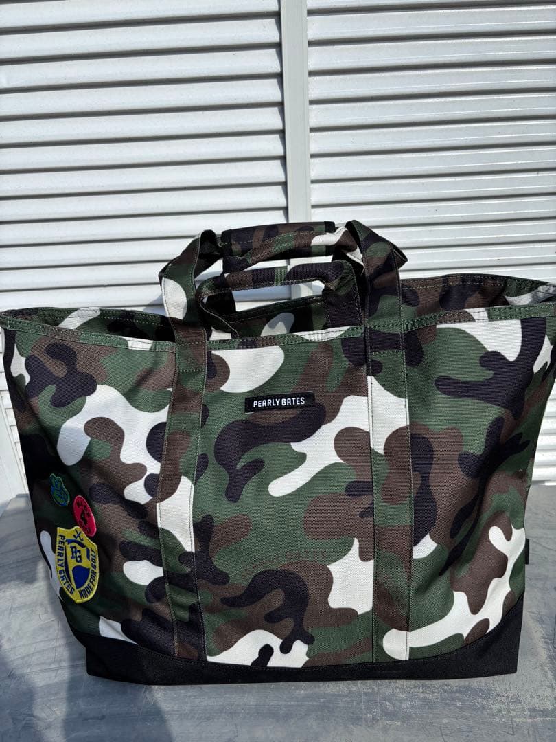 PEARLY GATES 迷彩スタンドバッグ &ヘッドカバー&ロッカーバックほか