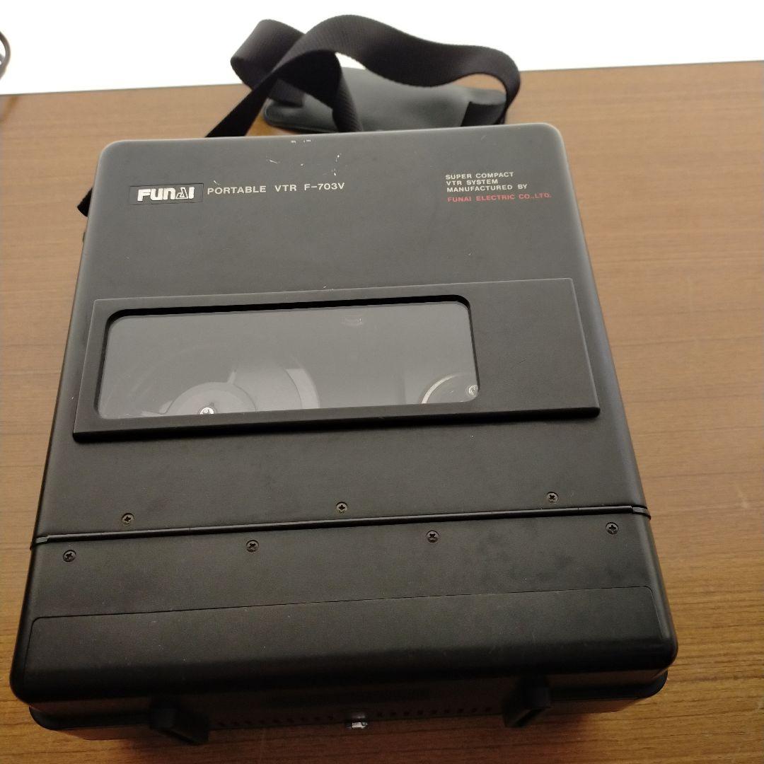C31 フナイ ポータブル VTR F-703V ジャンク品