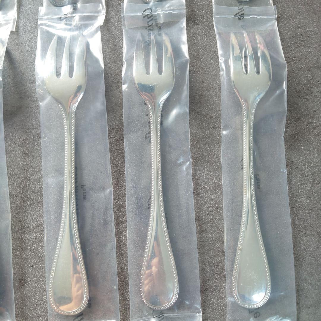 クリストフル パール ケーキフォーク コーヒースプーン 未開封 12点