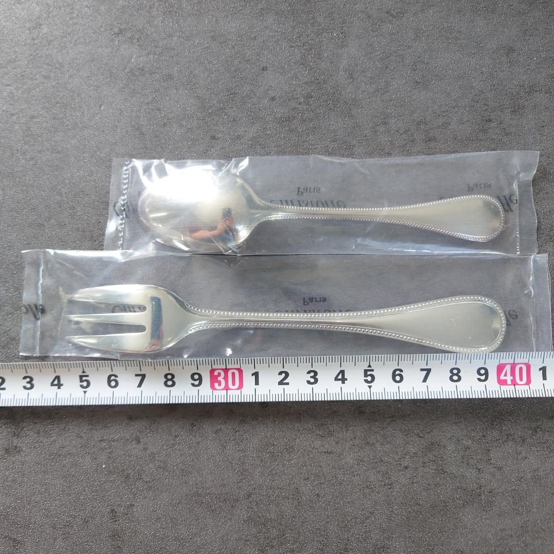クリストフル パール ケーキフォーク コーヒースプーン 未開封 12点