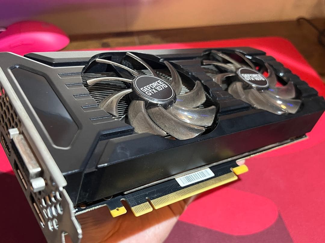 【中古品】NVIDIA GeForce GTX1070 グラフィックボード