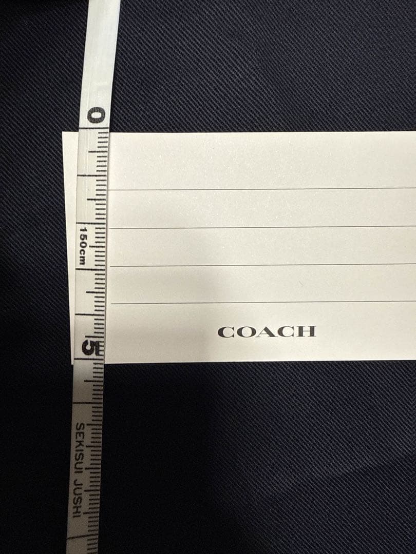 ☆期間限定品☆COACH ネームタグ シグネチャー ラゲッジタグ グリーンマルチ