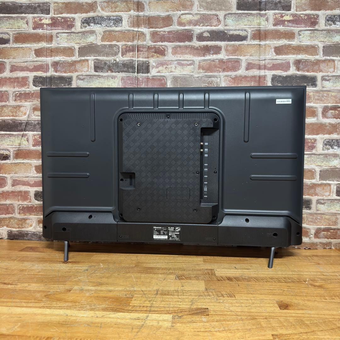 ハイセンス 43V型 液晶テレビ 4Kチューナー内蔵 43A65H 動画アプリ○