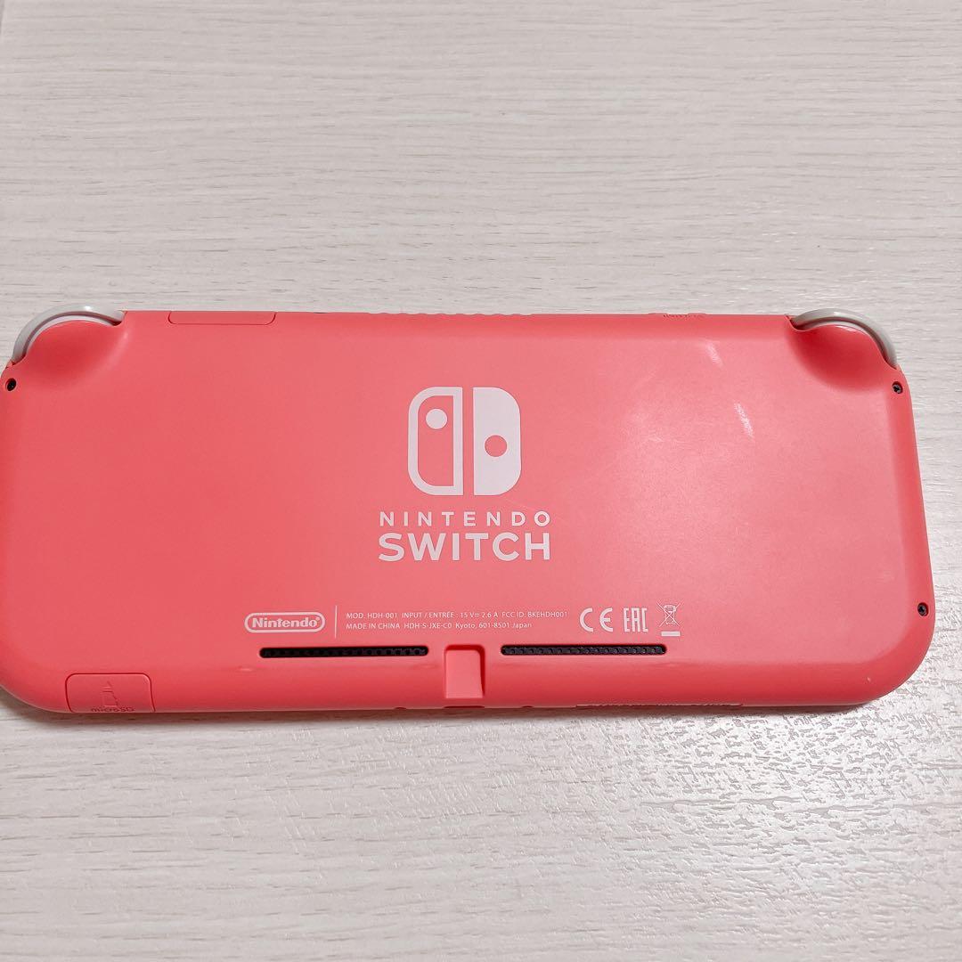 Nintendo Switch Lite コーラルピンク SDカード付き