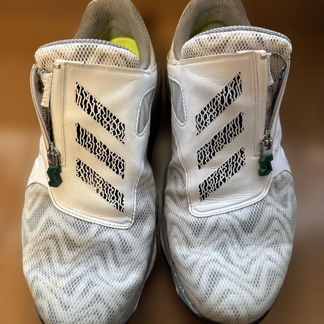 adidas コードカオスBOAホワイト／カレッジグリーン