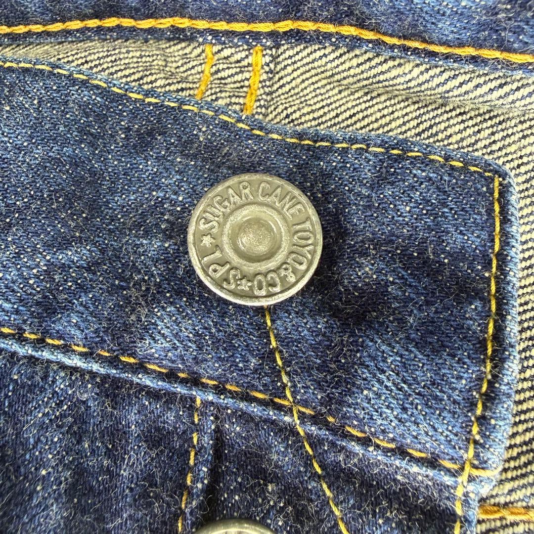 【希少】SUGARCANE 902 ロンスター セルビッジデニム W29