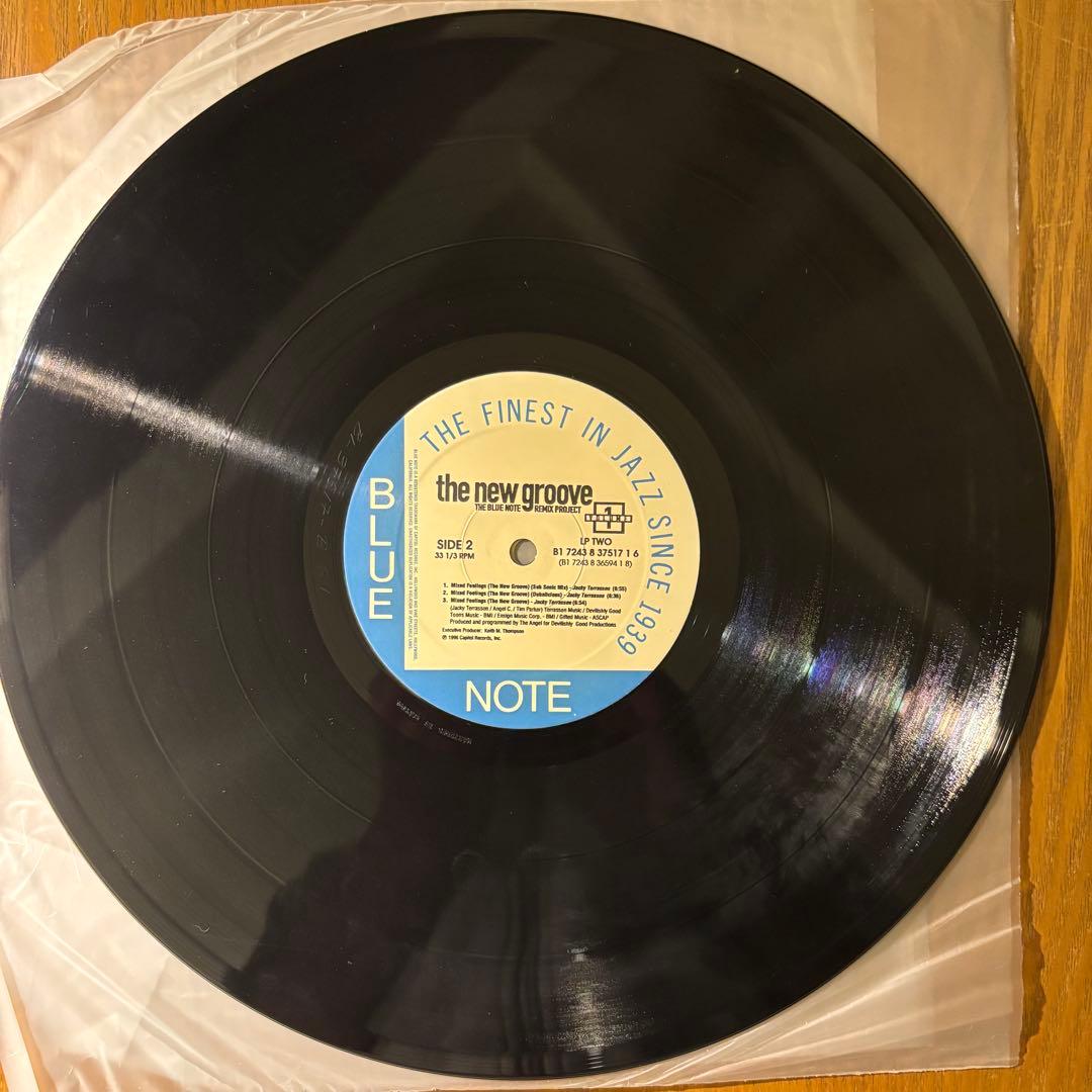 THE NEW GROOVE / BLUE NOTE REMIX US正規LP
