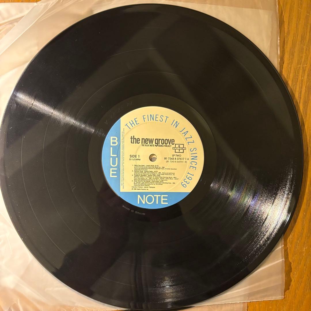 THE NEW GROOVE / BLUE NOTE REMIX US正規LP