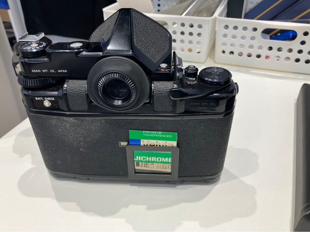 PENTAX67Ⅱ 中判フィルムカメラ 木製グリップ、部品付き