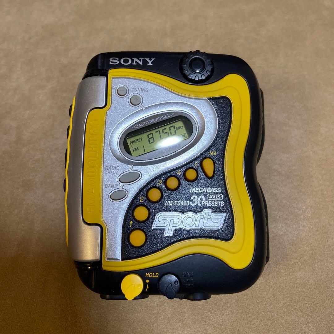 ソニースポーツ SONY WM-FS420 カセットプレーヤー