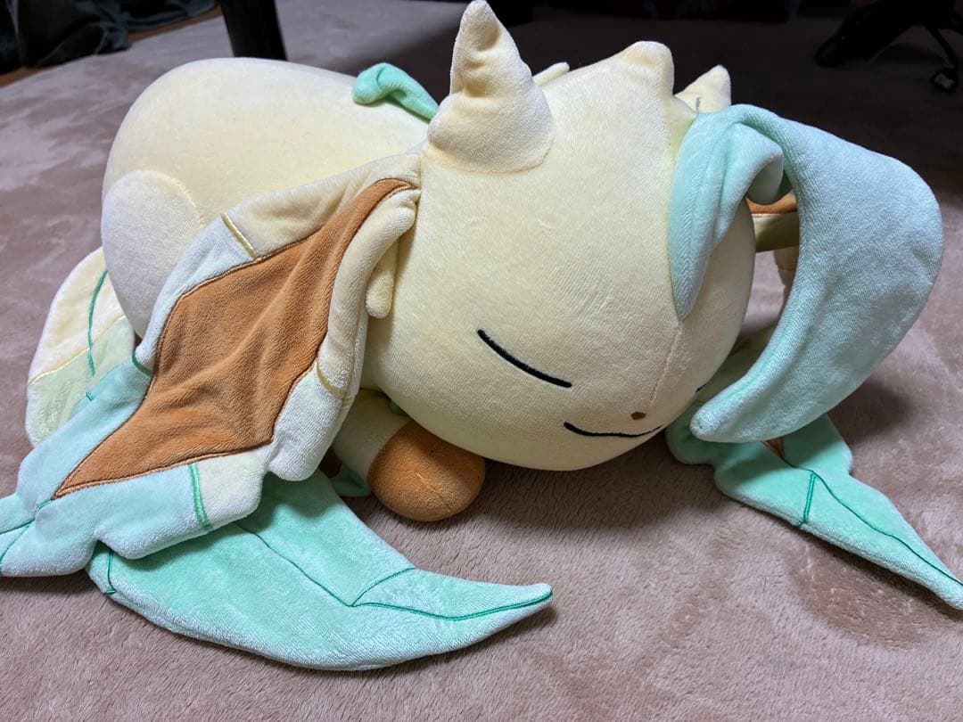 すやすやリーフィア2017年当時品 ポケセン産