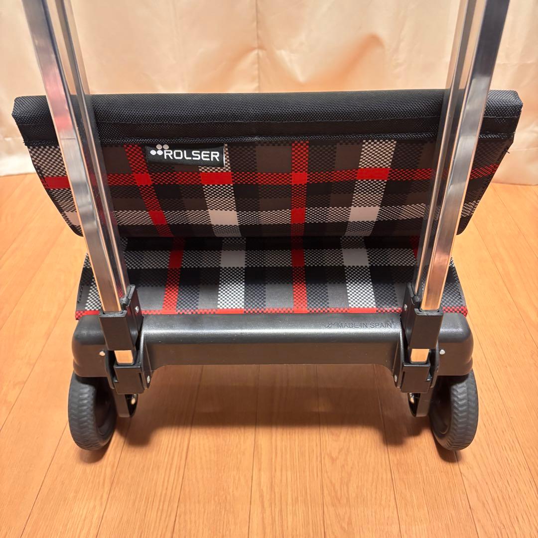 ロルサー Plegamatic 折りたたみ式 ショッピングカート 軽量 大容量