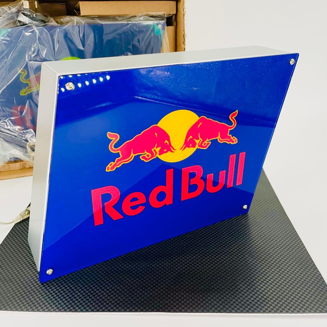 RedBull レッドブル LEDライトサイン 2個セット 未使用＋動作品