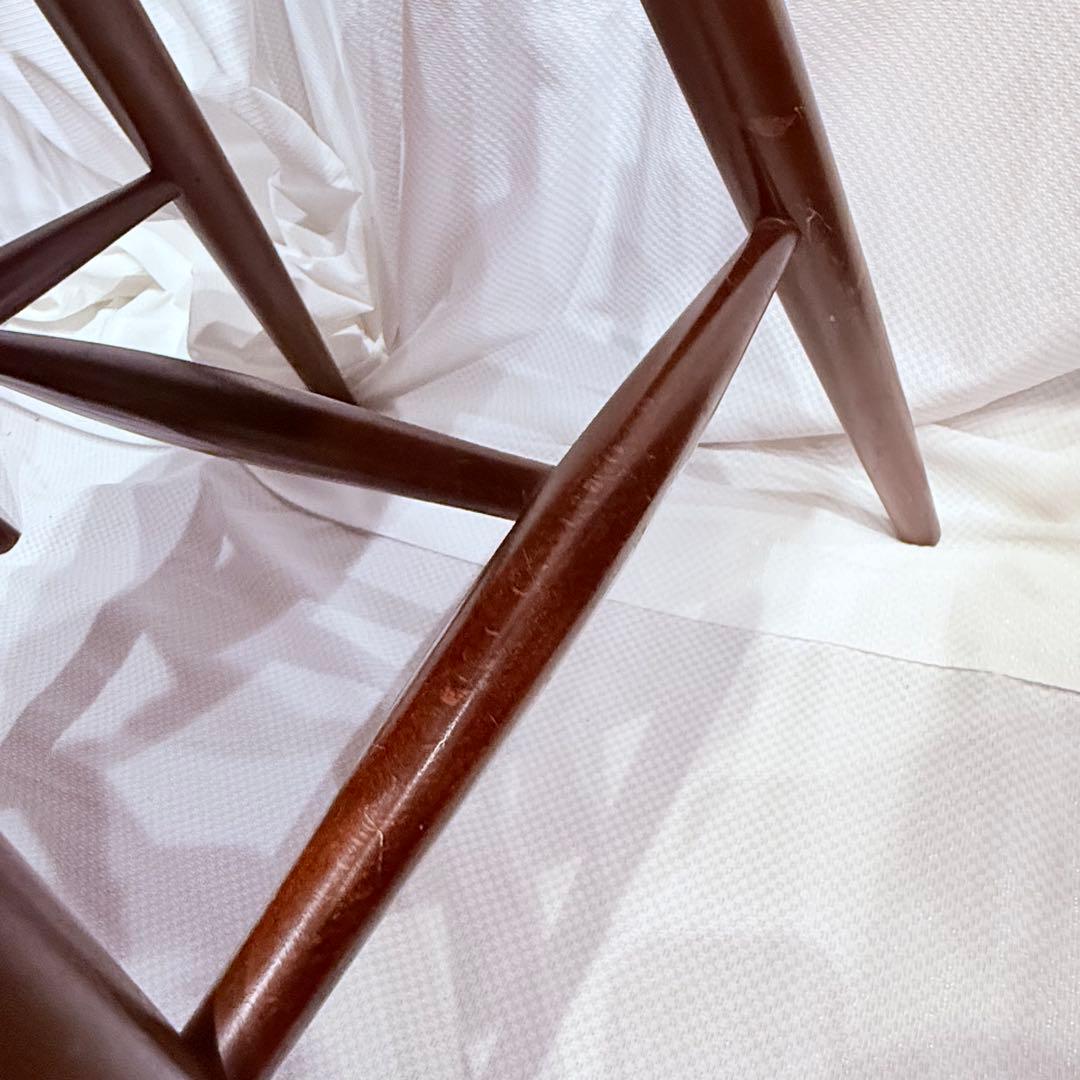 秋田木工　ハンナチェア　ダイニングチェア　二脚セット　ヴィンテージ