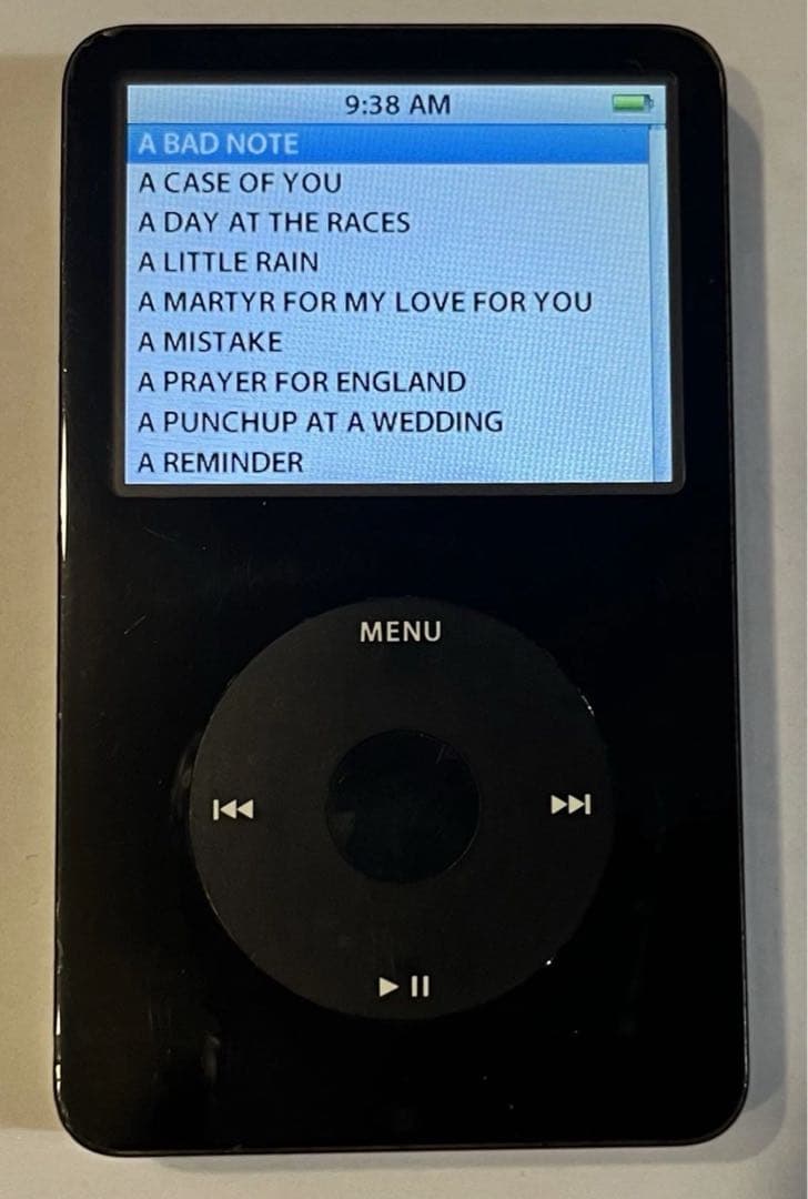 Apple iPod Classic ブラック 60ギガ