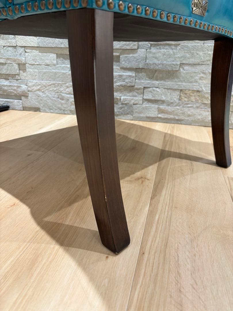 VINCENTハイバックチェア アンティークテイスト　1脚　①