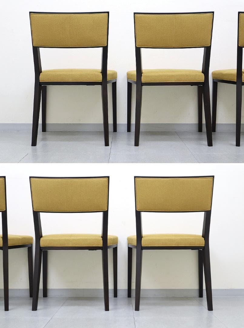 B②4脚セット 美品 TIME&STYLE ダイニングチェア 椅子 旭川家具