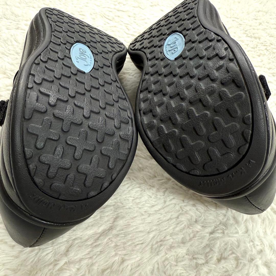 【美品】JOYA ジョーヤ メリージェーン コンフォートシューズ 黒 24.5