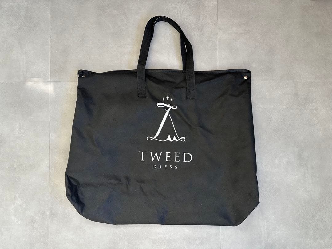 カラードレス　シルバー　グレー　結婚式　TWEED 演奏会ドレス