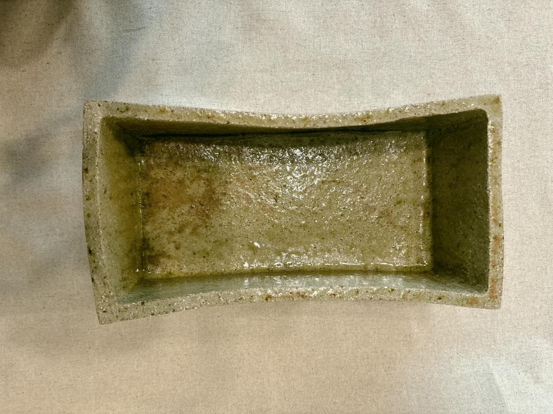 やちむん　足付き　角　高脚おちょこ　大嶺實清　大嶺工房　断捨離